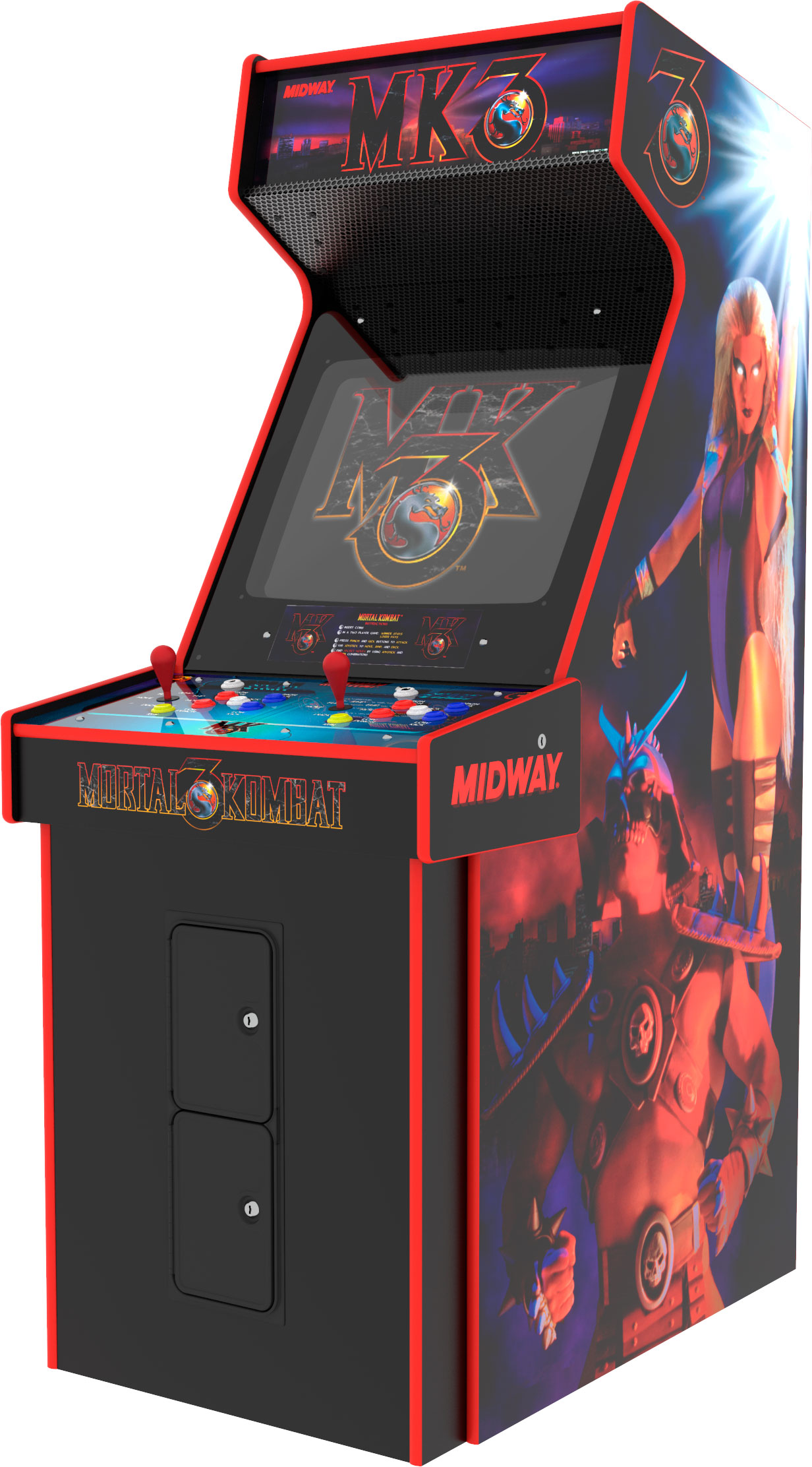 Аркадный автомат Mortal Kombat 3